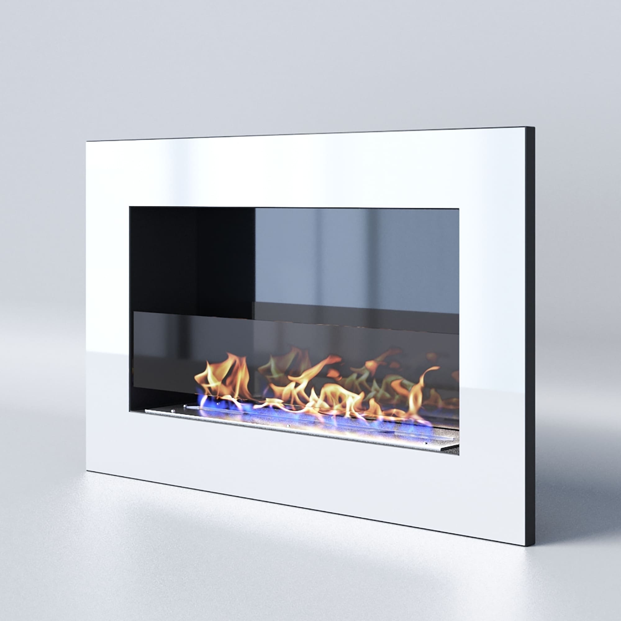Биокамин "Русский огонь" Хай-тек 800V встраиваемый (высота 500мм.) с защитным стеклом по цене 32 850 руб.