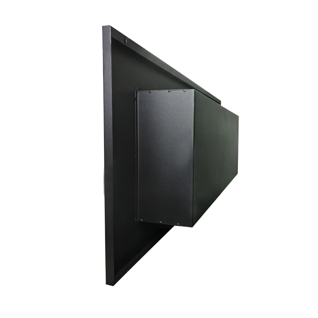 Биокамин "Русский огонь" Модерн 1500V встраиваемый с декоративным стеклом (стемалитом) по цене 50 450 руб.