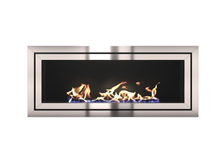 Биокамин "Русский огонь" Стенли 1100V встраиваемый с защитным стеклом по цене 43 250 руб.