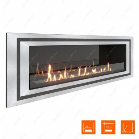 Биокамин SteelHeat LONG-D 1200 XL стекло + стемалит Биокамин SteelHeat LONG-D 1200 XL стекло + стемалит по цене 59 568 руб.