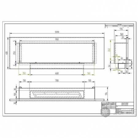 Биокамин ZeFire Elliot 1200 Биокамин ZeFire Elliot 1200 по цене 36 500 руб.