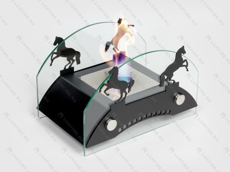 Настольный биокамин Lux Fire "Графский мост" S (черный) по цене 14 641 руб.